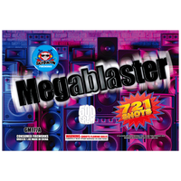 Torta aérea Megablaster 721-Shot XL Zipper