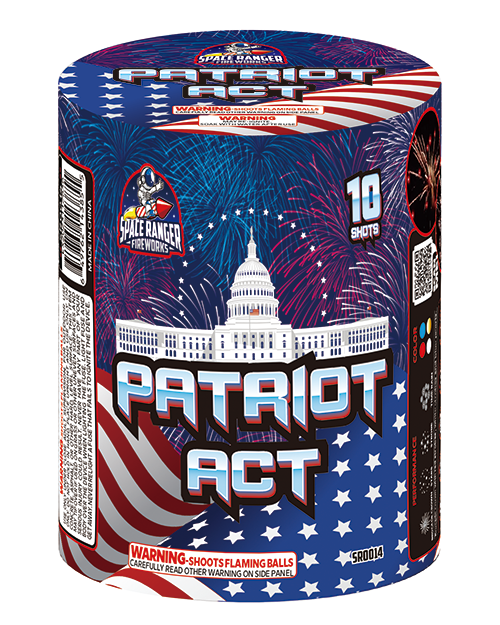 Patriot Act 10-Shot Standard Aerial Cake