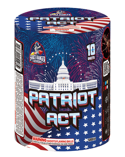Torta aérea estándar Patriot Act de 10 disparos