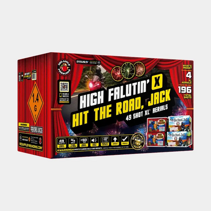 High Falutin X Hit The Road, Jack 49 Disparos XL® Aerials