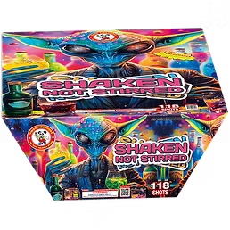 Shaken Not Stirred 118-Shot XL Aerial Cake