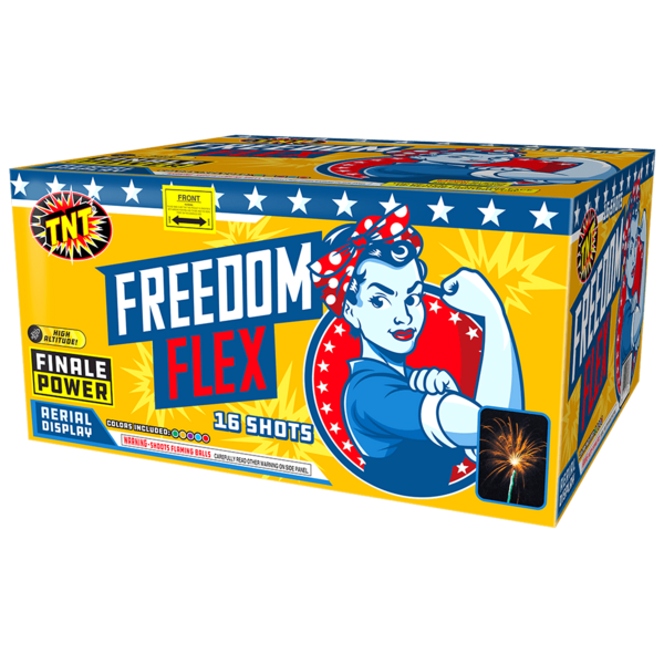 Freedom Flex 16-Shot XL Aerial Cake