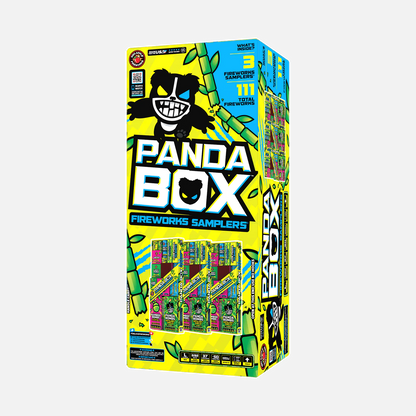 Panda Box® 692 Surtido de fuegos artificiales Shot Fireworks Sampler®