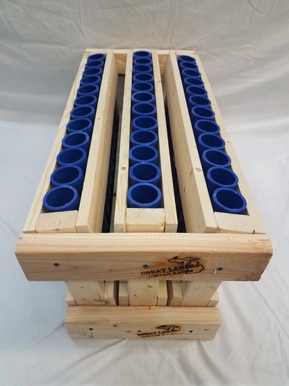 Great Lakes Mortar Racks™ 36-Shot Single Row Fan Rack
