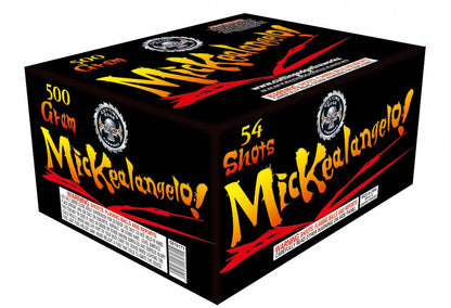 Mickealangelo! 54-Shot XL Aerial Cake