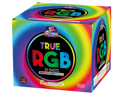 True RGB 25-Shot XL Aerial Cake