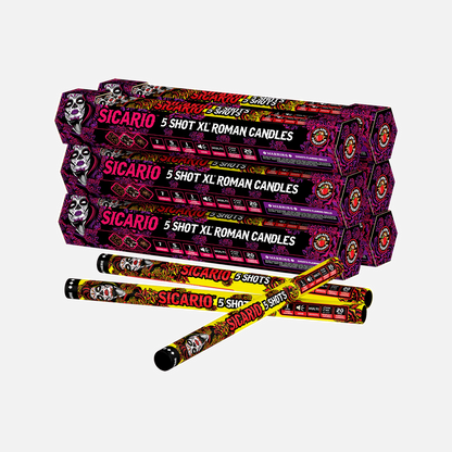 Sicario 5-Shot XL Roman Candle