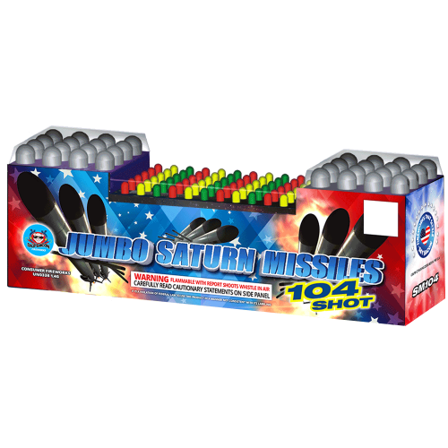 Jumbo Saturn Missiles 104-Shot Saturn Missile