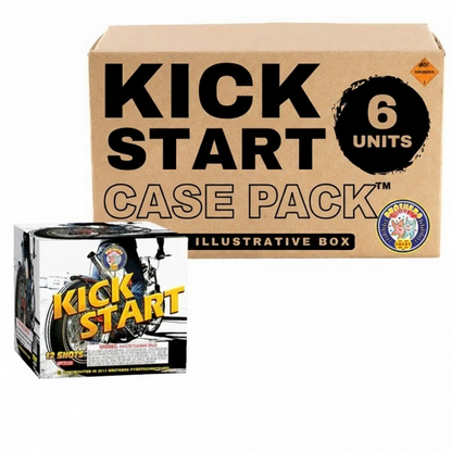 Pastel aéreo grande de 12 disparos Kick Start | Caja 6/1