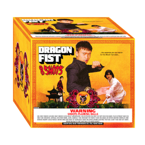 Dragon Fist 8-Shot Standard Aerial Cake