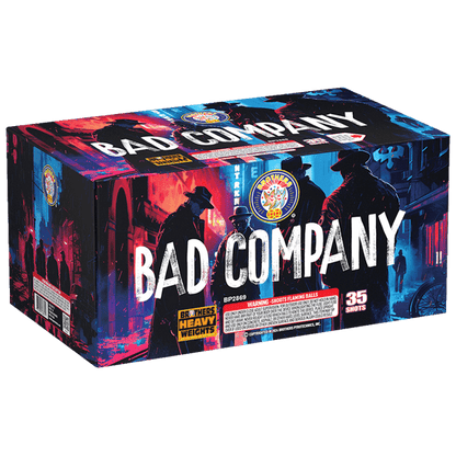 Tarta aérea Bad Company 35 disparos XL