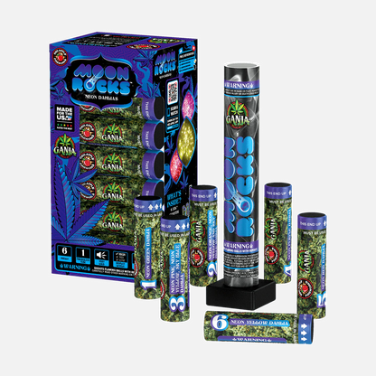 Ganja Moon Rocks 6-Shot 6 in. XXL Canister Shells