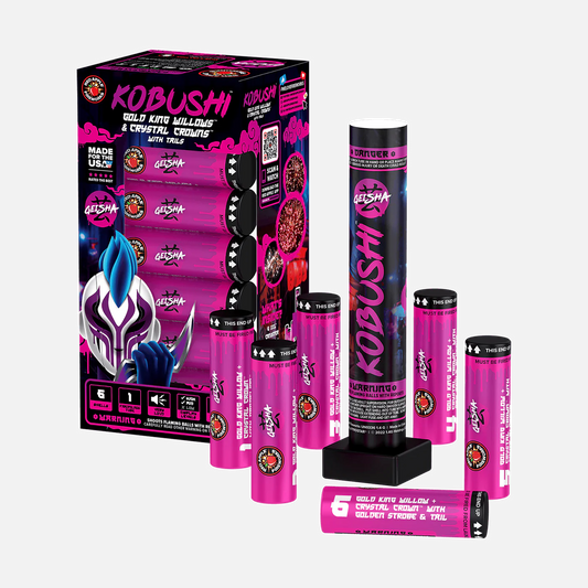 Kobushi™ 6 Shot 6-Inch XXL™ Canister Shells