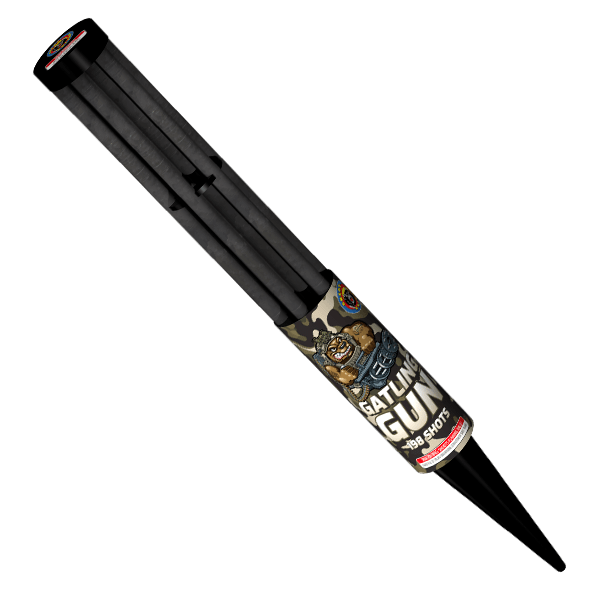 Gatling Gun 198-Shot XL Barrage Candle