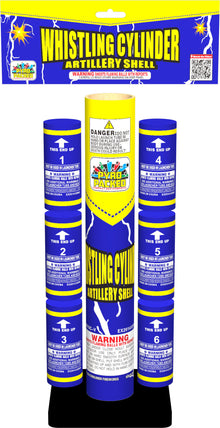 Whistling Cylinder 6-Shot Artillery Shell