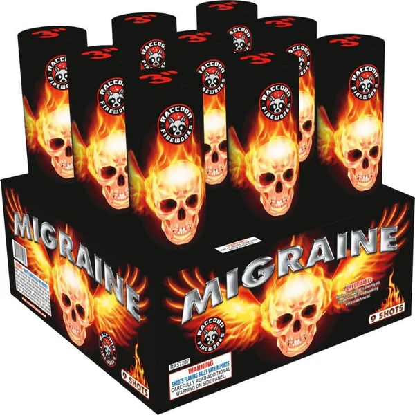 Migraine 9-Shot XL Aerial Cake