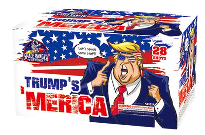 Trumps America 28-Shot XL Aerial Cake