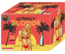 Lethally Blonde 35-Shot XL Aerial Cake