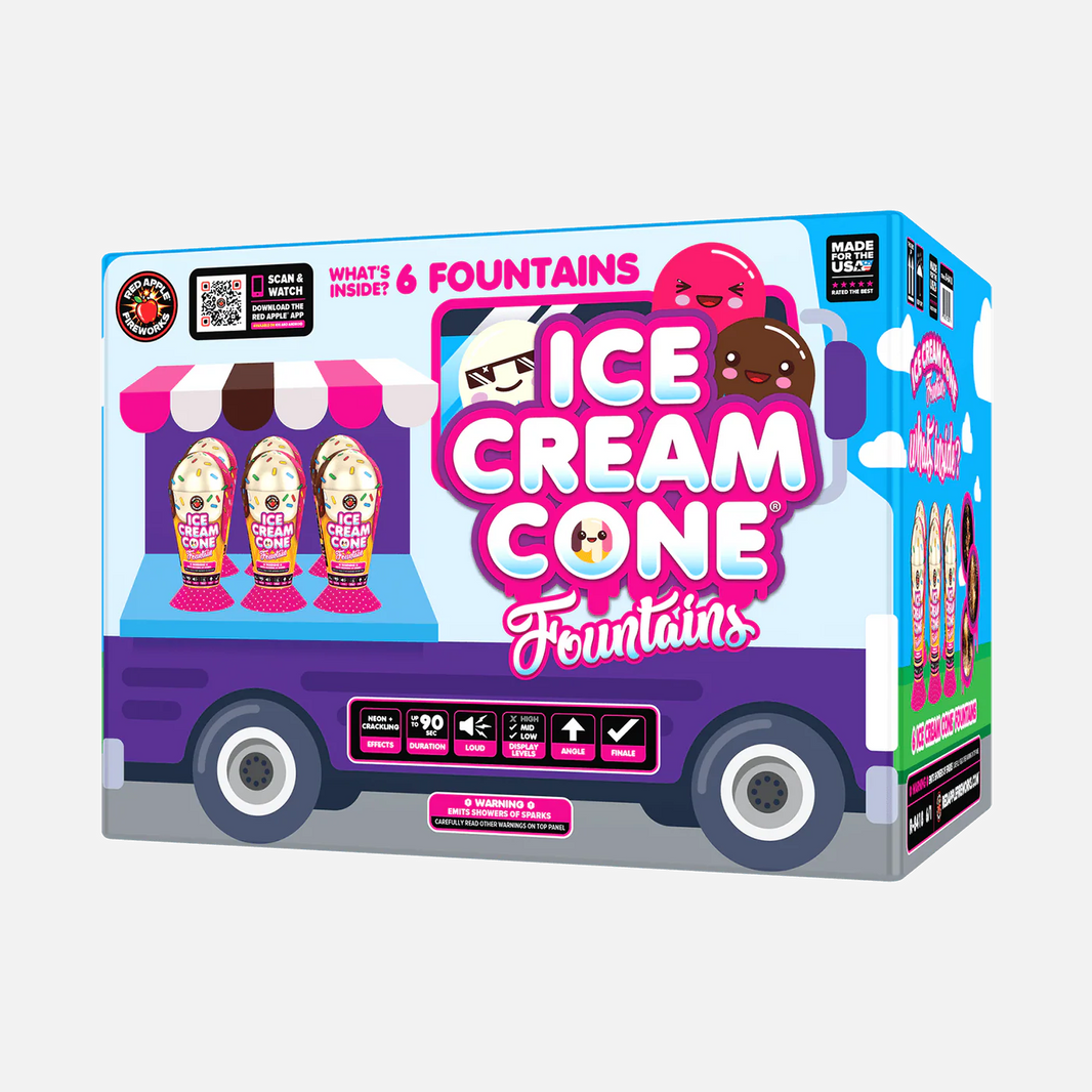 Fuentes para conos Ice Cream Cone®