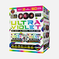 Juego de pirotecnia final aérea Ultraviolent® 60 Shot XL®
