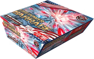 Firepower Barrage 160-Shot XL Aerial Cake