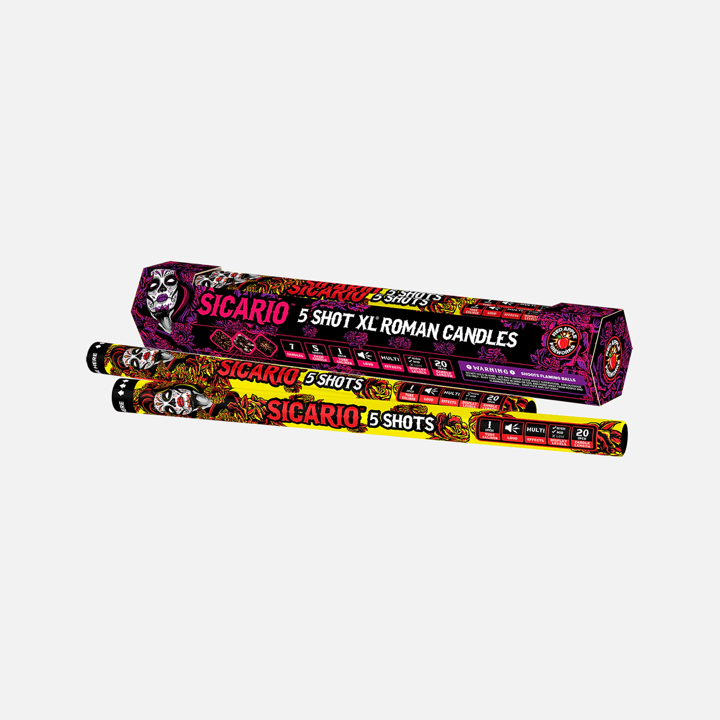 Sicario 5-Shot XL Roman Candle
