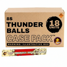 Thunder Balls 8-Shot Standard Roman Candle (4-Pack) | Case Pack™ 18/1