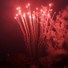 60mm Red XL Star Mine (No Debris-200FT) iShot+Ematch Single Shot Pro-Line