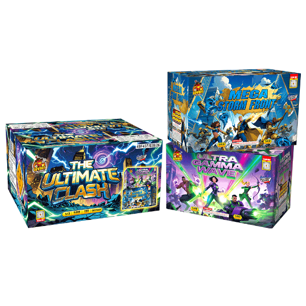 The Ultimate Clash 1188-Shot Aerial Assortment