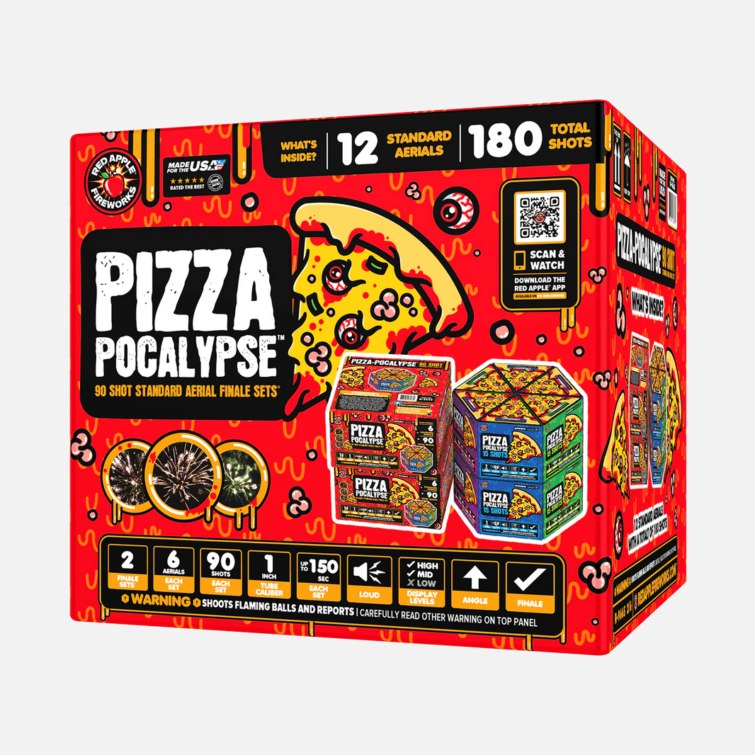 Pizza-Pocalypse™ 90 Disparos Estándar de Sets de Finales Aéreos®