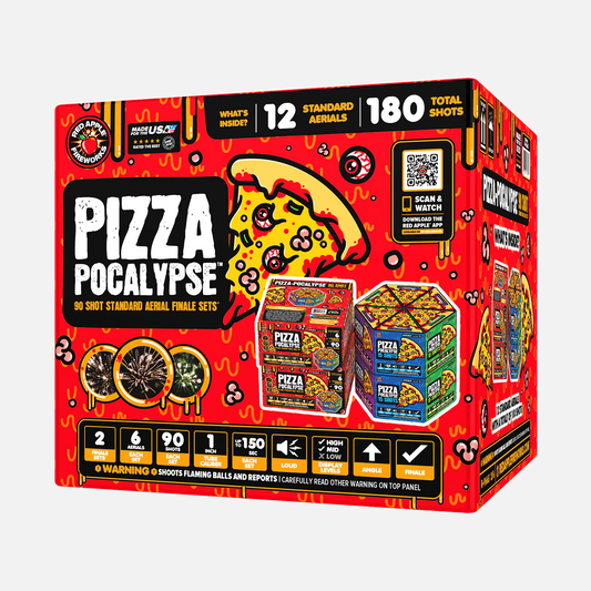 Pizza-Pocalypse™ 90 Disparos Estándar de Sets de Finales Aéreos®