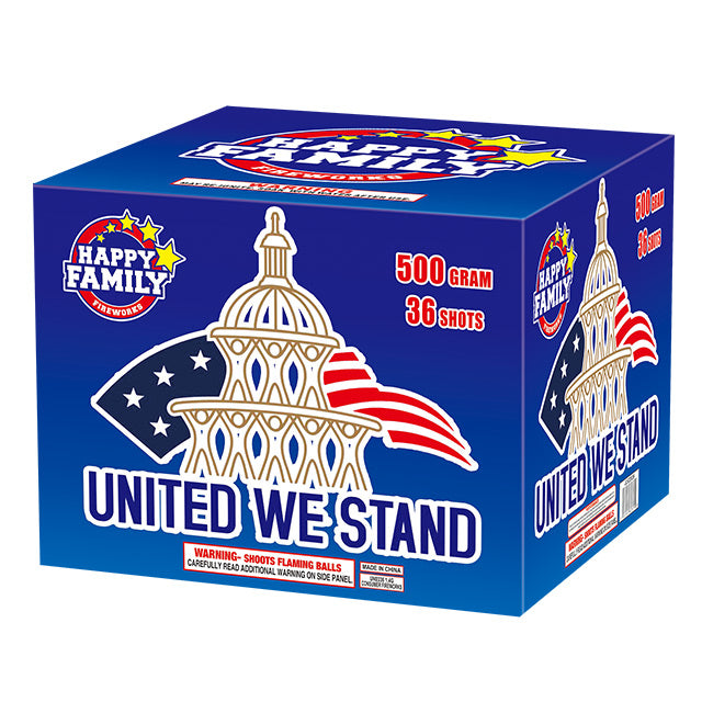 United We Stand 36-Shot XL Aerial Cake