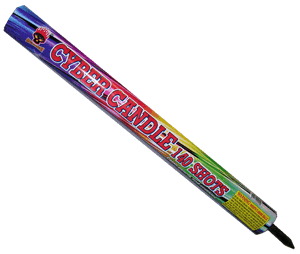 Cyber Candle Vela de Barrage XL de 140 Disparos