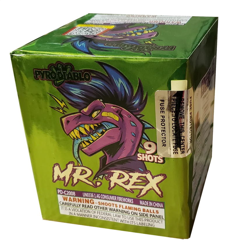 Mr. Rex 9-Shot Standard Aerial Cake