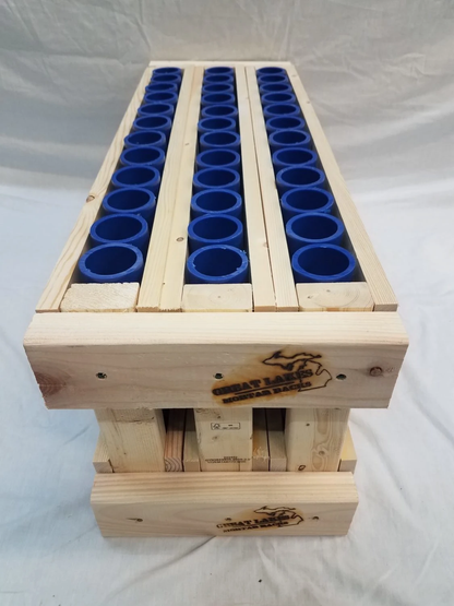Great Lakes Mortar Racks™ 36-Shot Single Rows Straight Rack