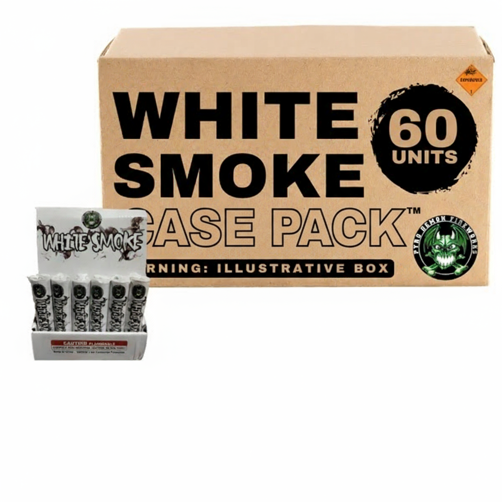 White Smoke Large Smoke Bomb | Case Pack™ 60/1