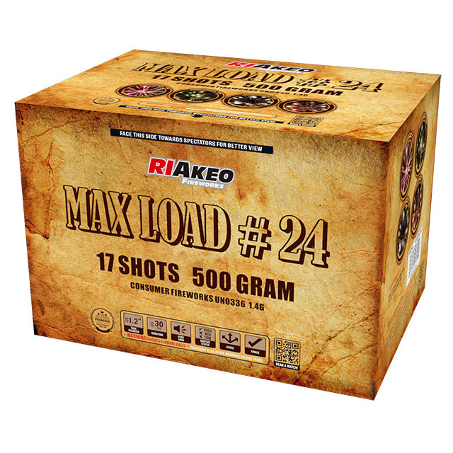 Max Load #24 17-Shot XL Aerial Cake