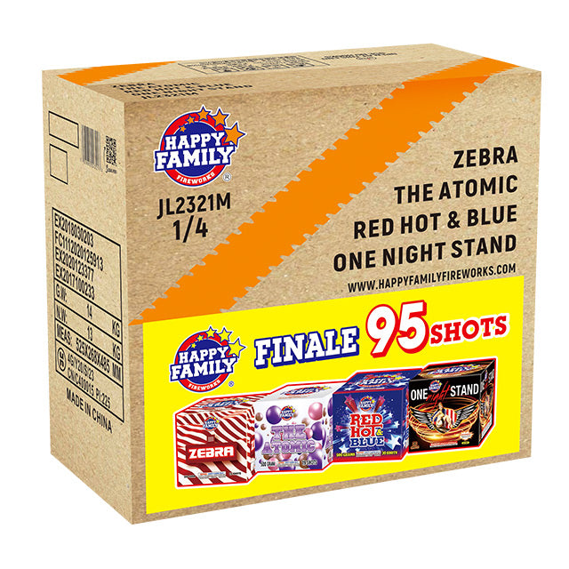 Happy Family Finale 95-Shot Assortment | Case Pack™ 1/4