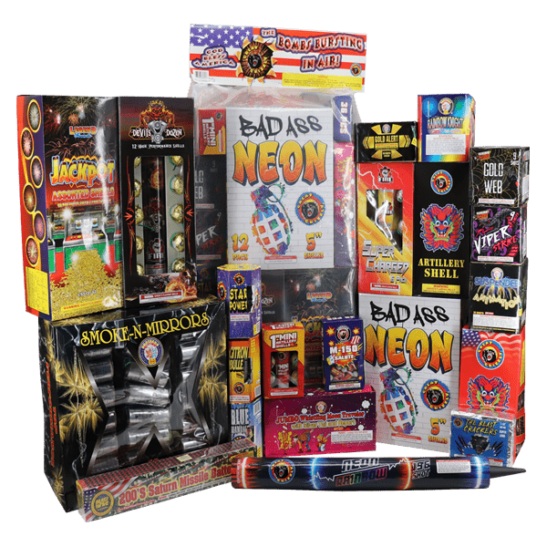 Bag "Bombs Bursting in Air" Fireworks Assortment