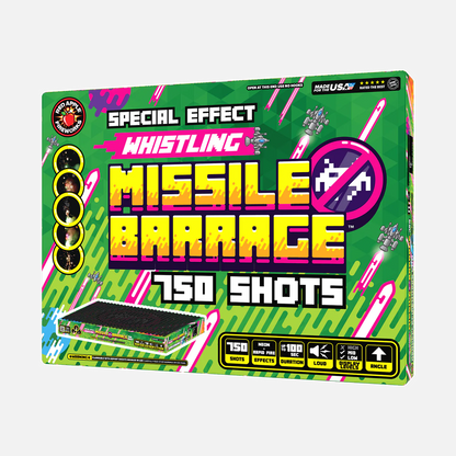 Bombardeo de Misiles de Efecto Especial 750 Disparos™