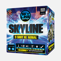 Skyline® Estuche XL® de 36 tiros Set® de final de fuegos artificiales aéreos