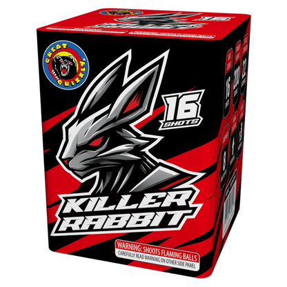 Tarta Aérea Estándar de 16 Disparos Killer Rabbit
