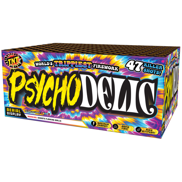 Psychodelic 47-Shot XL Aerial Cake