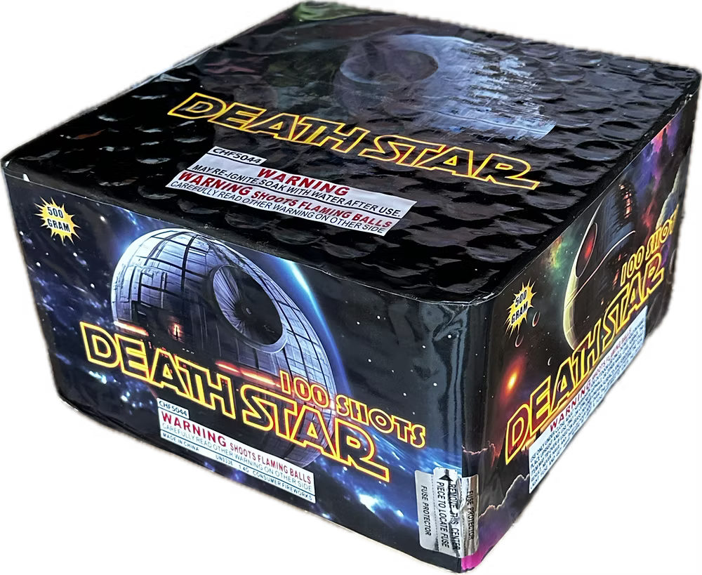 Death Star 100-Shot XXL Aerial Cake