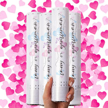 Gender Reveal Confetti Cannon (4-Pack, Pink)