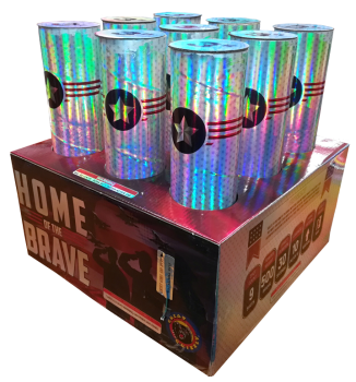 Home of The Brave 9-Shot XXL Aerial Cake