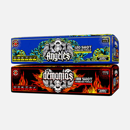 Angeles Y Demonios™ Juego de Final de Barrage de 308 Disparos®
