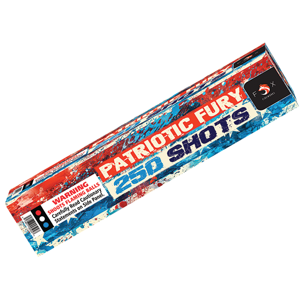 Patriotic Fury Roman Candle