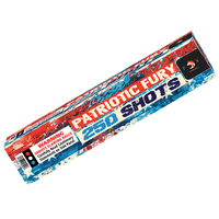 Patriotic Fury Roman Candle