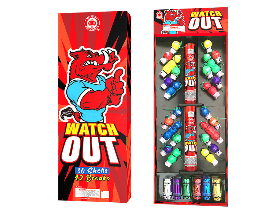 Watch Out 30-Shot Artillery Shell Kit